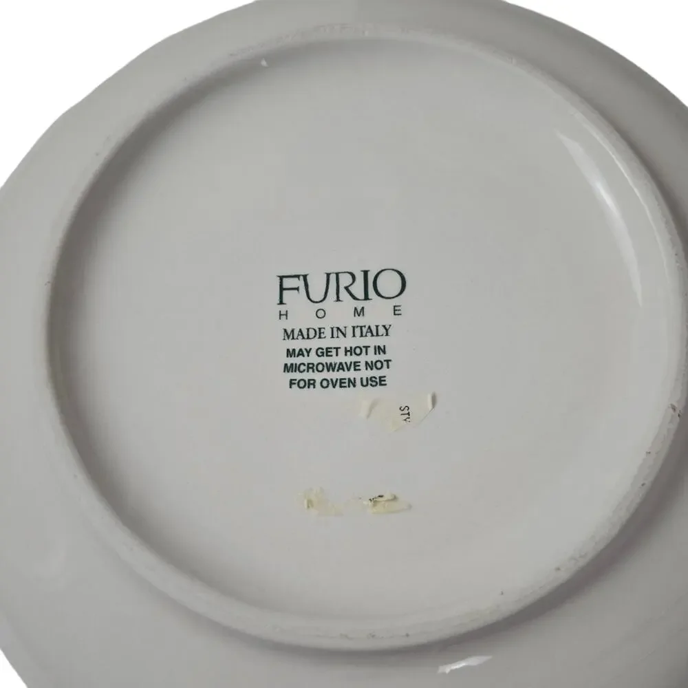 Furio Sponge Christmas Tree Salad Pasta Serving Bowl 10